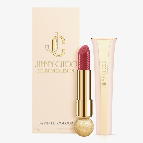 Jimmy Choo Other - Jimmy Choo Seduction Collection Satin Lipstick English Rose New in the Box